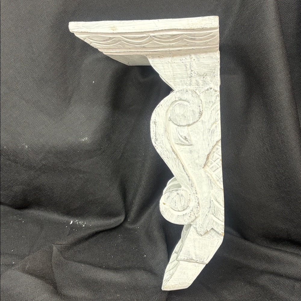 Decorative White Wall Sconce - Picture 7 of 8